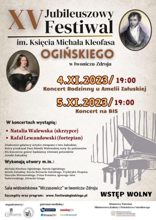 Festiwal im. księcia Michała Kleofasa Ogińskiego w Iwoniczu-Zdroju