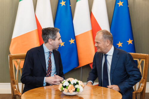 Spotkanie premiera Donalda Tuska z premierem Irlandii w Rzeszowie – wspólna wizja solidarności i wsparcia