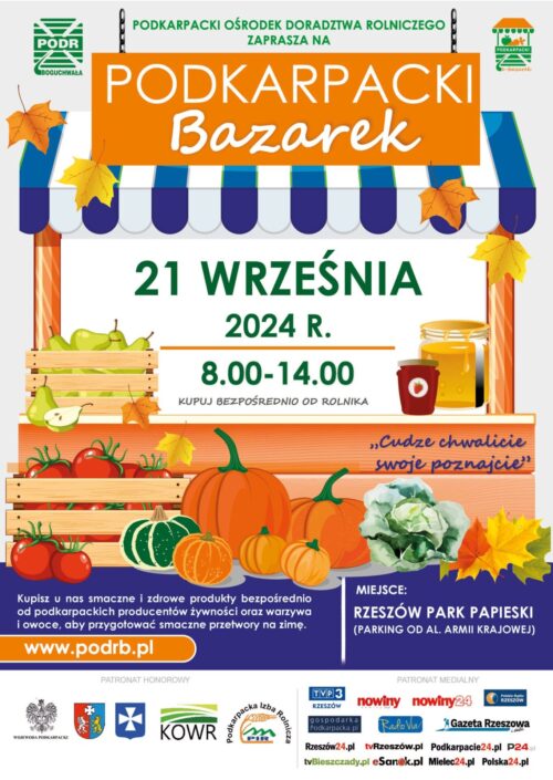 Podkarpacki Bazarek w Rzeszowie – Wspieraj lokalne produkty!