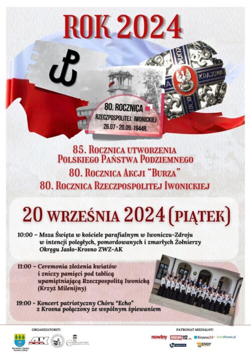 Uroczyste zakończenie Roku Obchodów Utworzenia Rzeczpospolitej Iwonickiej w 80. rocznicę wydarzeń