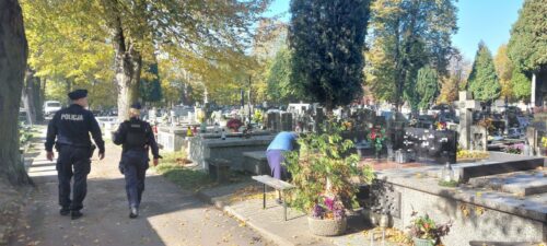 Zadbajmy o bezpieczeństwo podczas obchodów Dnia Wszystkich Świętych