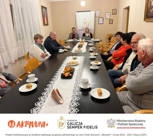 Seniorzy w Łukawcu zdobywają wiedzę o swoich prawach