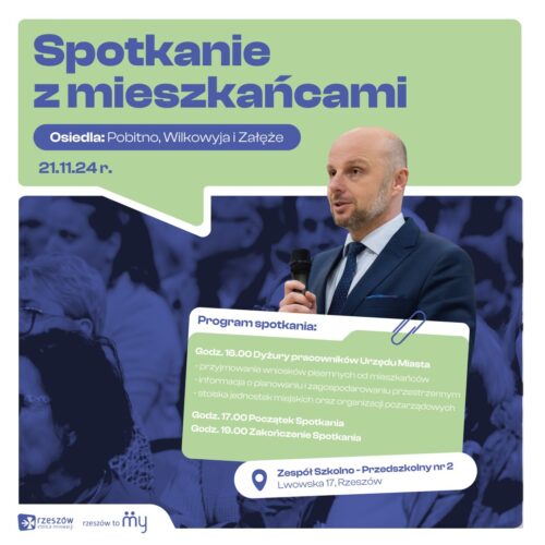 Spotkanie z Prezydentem Rzeszowa – porozmawiajmy o naszym mieście!