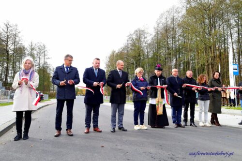 Nowy odcinek drogi w Jasionce otwarty – inwestycja poprawi bezpieczeństwo i komunikację