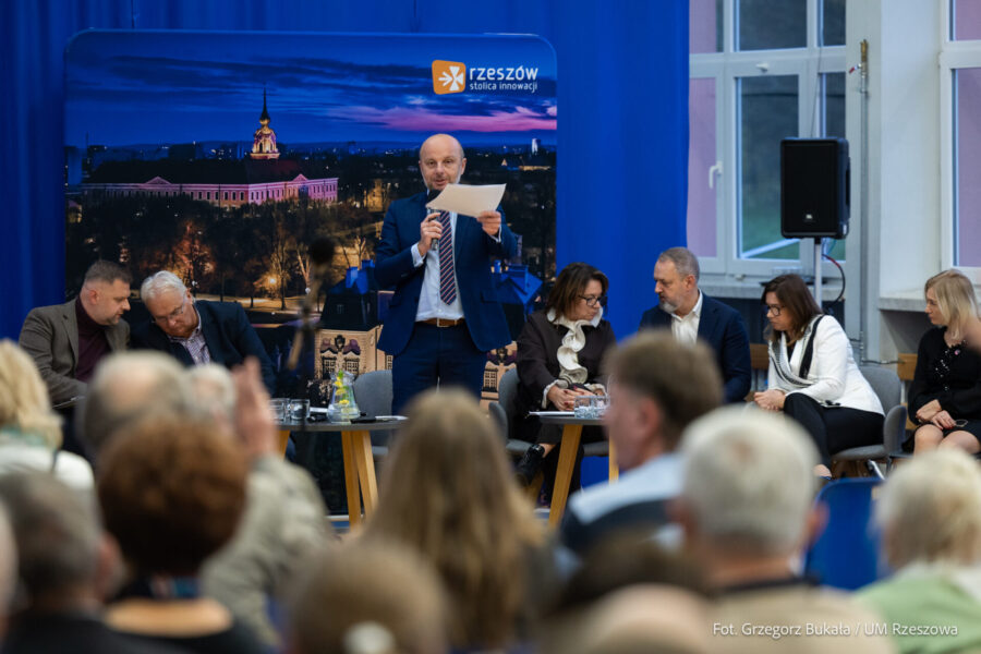 Spotkanie mieszkańców z prezydentem Rzeszowa na osiedlach Matysówka, Słocina i Zalesie