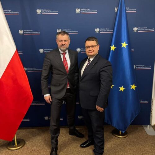 Rektor Uniwersytetu Rzeszowskiego w Ministerstwie Aktywów Państwowych – spotkanie dla rozwoju regionu