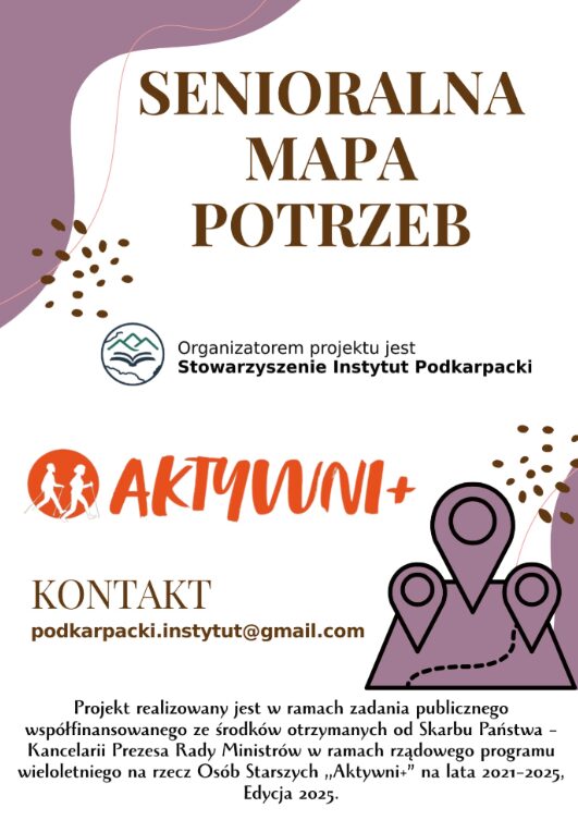 Ruszają badanie społeczne „Senioralna Mapa Potrzeb” 